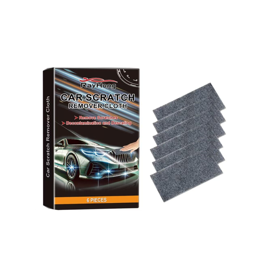 Nano Sparkle Cloth For Car Scratches, 6 Pack Nano Magic Cloth Car Scratch Remover Cloth, Repairs Scratches, Paint Residue, Swirls, Water Spots, Surfa 5007518953557