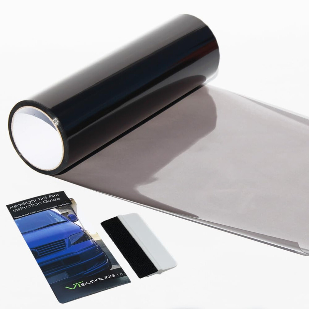 Vt Supplies 30 X 200Cm Smoke Tint Film For Headlights Tail Car Light 8767725299714