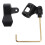2Pièces Bride Microphone ABS Multifonction Support Mic Mélange 3