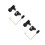 2Pièces Bride Microphone ABS Multifonction Support Mic Mélange 9
