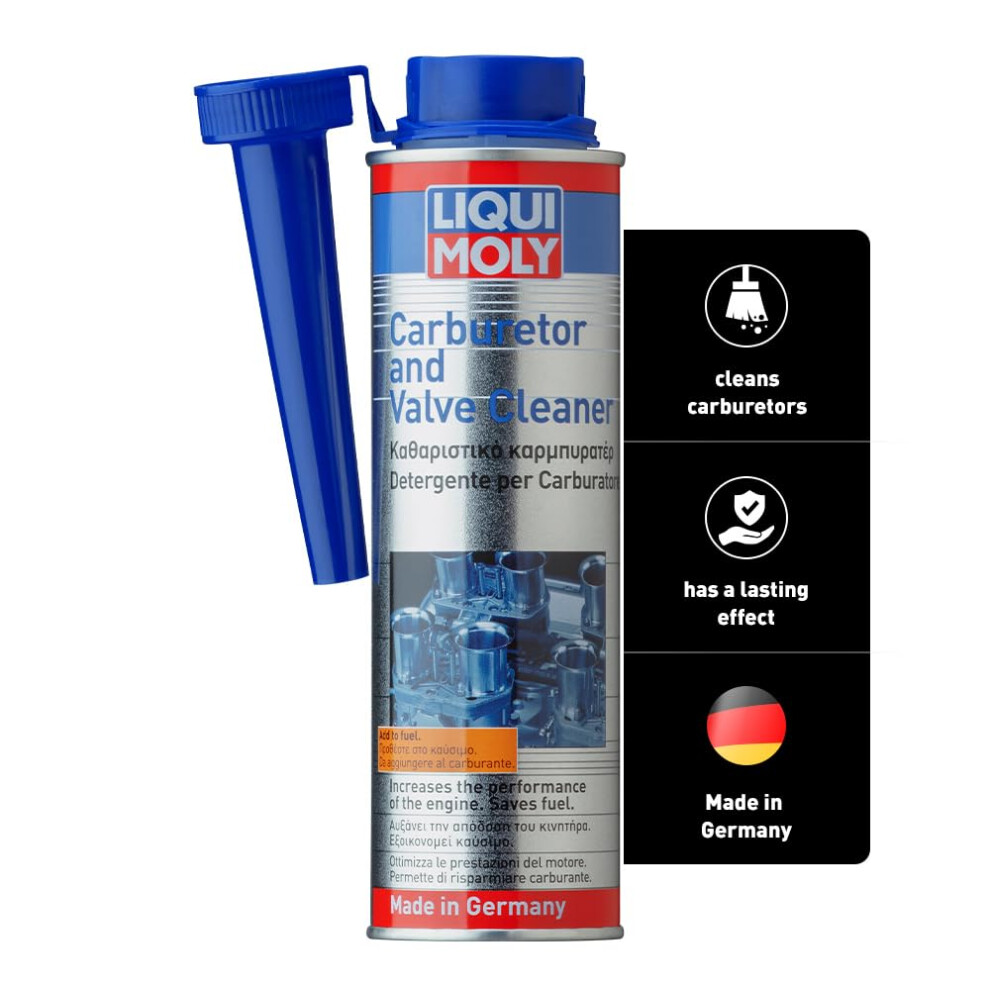 Liqui Moly Carburetor And Valve Cleaner | 300 Ml | Petroladititive | Sku: 1818 3608206736005