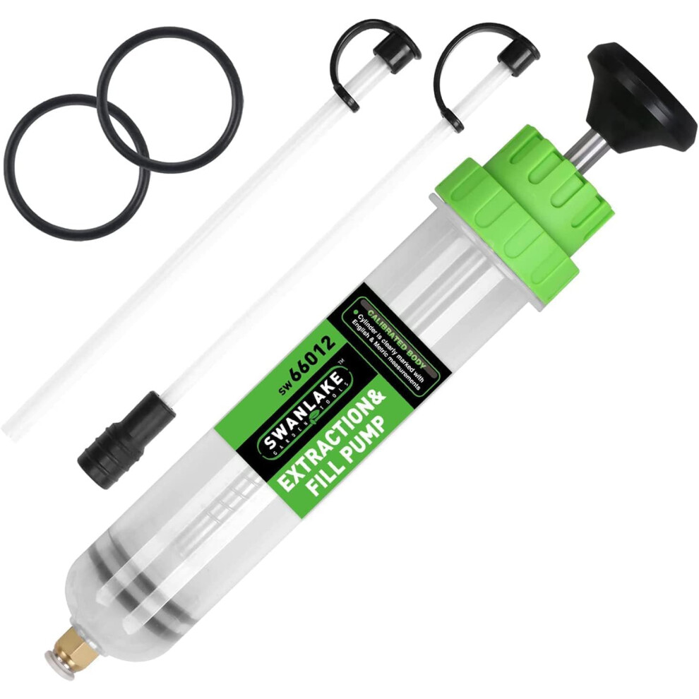 Swanlake 200Cc Fluid Extractor, Extraction&Fill Pump,Fluid Syringe Pump Manual Suction Vacuum Fuel Car Transfer 5006430364144