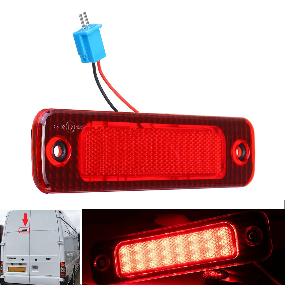 Aiyomi 3Rd Third Rear Brake High Level Stop Led Lamp Upgrade For Ford Transit Mk7 2006-2013 5128002 Light 5051226508356