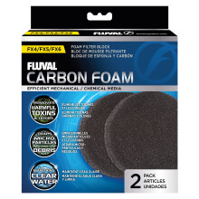 Fluval Filter Carbon Impregnated Foam Pad for Fluval FX4, FX5 and FX6