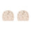 2Pièces Bonnet Beige Élastique Offset Et 6