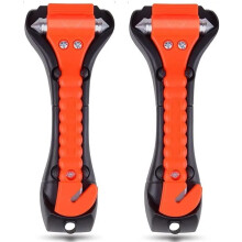 Xtremeauto X2 Car Escape Tool Window Breaker Cutter - Car Hammer And Seatbelt Cutter, Car Safety Hammer Emergency Smasher, Break Glass With Ease