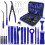 DUBULL 38Pcs Car Trim Removal Tool Kit, Auto Body Dash Dashboard Interior Removing Tools Door Panel Clip Pliers 1