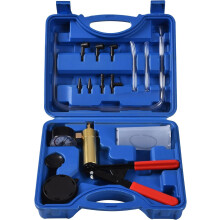 DHA Brake Bleeding Kit Hand Held Vacuum Pump Pressure Tester, Brake Fluid Bleeder Kit for Car Motorcycle One Man