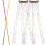 24Pièces Extensions Tinsel Pailletées Clipables Colorées 2