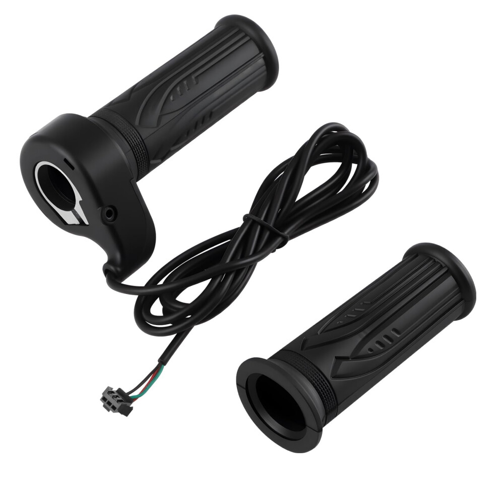 1 Pair E Bike Full Twist Throttle Handle 12V-72V 3 Pin Throttle Grip 20X For Ebike Electric Bicycle Scooter Motorcycle Accelerator Speed Control Elec 5003973228117