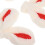 40Pièces Décorations DIY Mini Oreilles Rouge Pour Pinces Cheveux 6