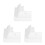 3Pièces Support Solaire Plastique Résistant Polyvalent 10