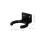 5Ensembles Accroche Micro Sans Effort Plastique Noir Usage Familial 2