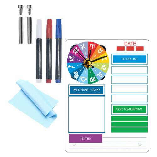 4Ensembles Tableau D'organisation Coloré Pour 1