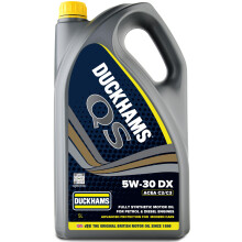 Duckhams QS 5W-30 DX Fully Synthetic Engine Oil 5 Litres, ACEA C2/C3, dexos2, Mid SAPS Motor Oil for Petrol & Diesel Vehicles, VW, MB, Opel, KIA & Mor
