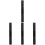 4Pièces Colle Extensions Cils Noire Adhérence Usage Ongles 4