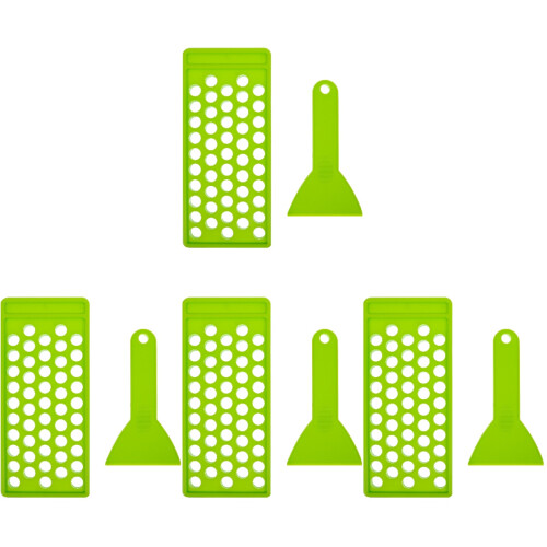 4Pièces Kit DIY À Vert 50 Trous Plateau Spatule 2