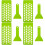 4Pièces Kit DIY À Vert 50 Trous Plateau Spatule 6