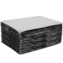 YOUNTHYE 35PCS Car Sound Deadening Mat, 25cm x 18cm Self Adhesive Sound Deadening Sheets 5mm Thick, Foil Insulation Sheet for Automotive Noise and He