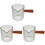 3Pièces Verre Transparent Multifonction Pour Usage Maison 3