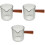 3Pièces Verre Transparent Multifonction Pour Usage Maison 4