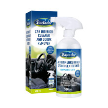Bactador Car Interior Cleaner Spray 500 ml - Car seat cleaner - Microbiological interior car cleaner - Car upholstery cleaner - Enzyme Cleaner - Car