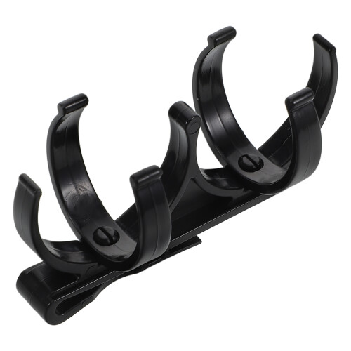 4Pièces Porte- Golf Noir Durable Rotatif Pliable 1