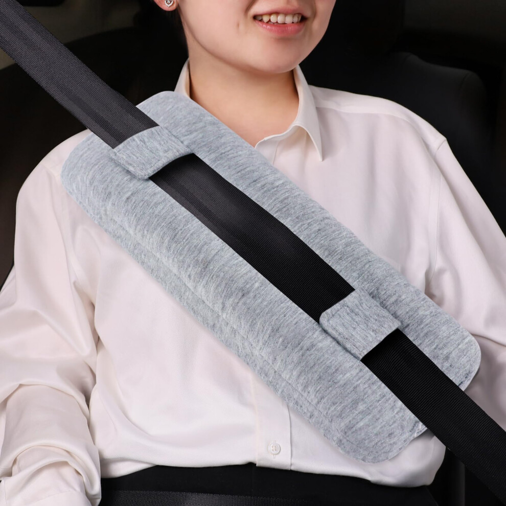 Roamready Seat Belt Pillow For Mastectomy Post-Surgery, Heart Surgery Recovery Support Cushion Pad For Chest Chemo Port Pacemaker Bypass Hysterectomy