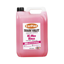 CarPlan Trade Valet HiWax Rinse Instant Shine 20 Applications 5 L