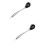 2Pièces Silicone Noire Cuisine Maison 7