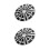 2Pièces Caches Moyeu Roue PP Noir Protection Durable 8