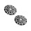 2Pièces Caches Moyeu Roue PP Noir Protection Durable 9