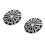 2Pièces Caches Moyeu Roue PP Noir Protection Durable 10