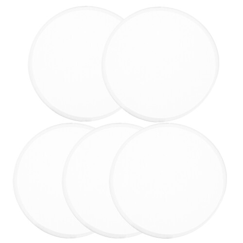 15Pièces Éventails À Main Blancs En Pour Soirée 1