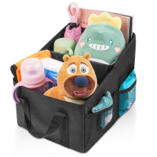 URAQT Car Organiser for Front or Back Seat, Portable Waterproof Boot