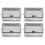 4Pièces Paniers À Rôtir Antirouille Argentés Accessoires Four Cuisine 3