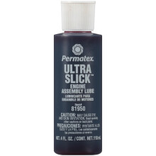 Permatex 81950 Ultra Slick Red Engine Assembly Lube, Essential for new or engine re-builds, Formulation 1 x 118ml