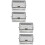 4Pièces Paniers À Rôtir Antirouille Argentés Accessoires Four Cuisine 8