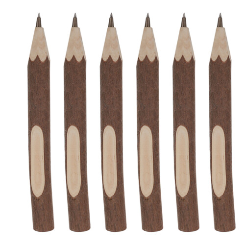 18Pièces Crayons Bois Ergonomiques Pour Et 1