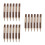 18Pièces Crayons Bois Ergonomiques Pour Et 10