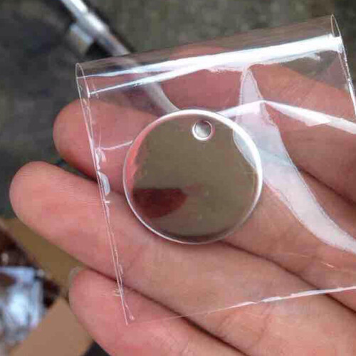 30Pièces Étiquettes Id Pour Acier Inoxydable 1