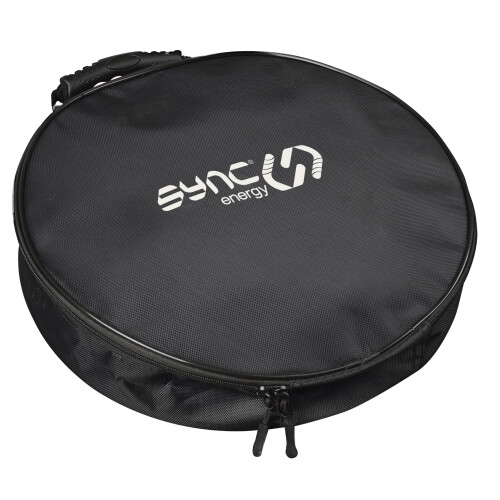 Sync Energy EV Charging Cable Storage Tidy Bag, Durable Carry Case for EV Charging Cables Type 2 and Type 1, Mode 3 and Mode 2, Lightweight, BG Sync