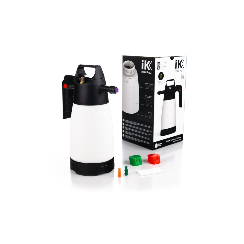 Ik Professional Foam Sprayer With Compressed Air Connector - 1,5L - More Pressure - Cleaning, Automotive, Detailing And Wheel Cleaner Applicator - Sn 4274248669077