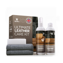RESTOREM Ultimate Leather Care Kit - 250ml Leather Cleaner & Conditioner - Inclu