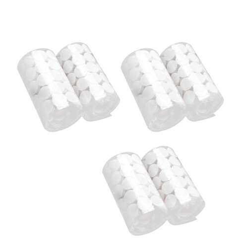 3000Paires Rondelles Adhésives Blanches Usage Crochet Fixation Mur 1