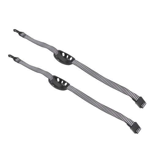 4Pièces Noire Pour Menton Casque Souple Résistante 1