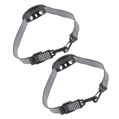 4Pièces Noire Pour Menton Casque Souple Résistante 2