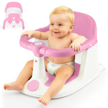 Trintion Baby Bath Seat, Non-Slip Soft Toddler Bath Chair 6 Months
