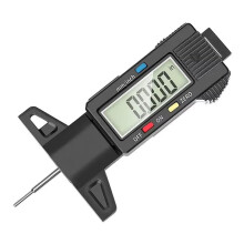 Tyre Tread Depth Gauge 0254mm1Inch Portable Tread Depth Checker Tyre Depth