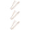 3Pièces Instrument Mural Macramé En Corde Coton Beige Durable 9
